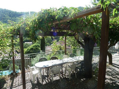 jardin terasse escapade en cevennes